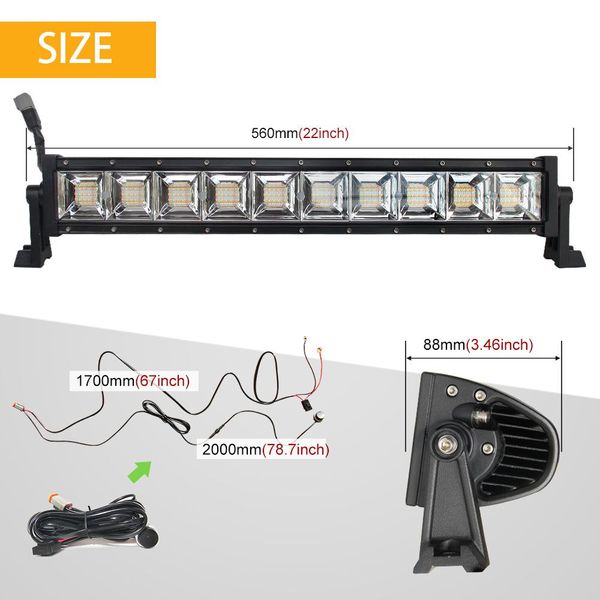 горячая распродажа 22 дюймовый светодиодный светильник offroad led bar 120 вт янтарная вспышка combo led work light bar 12 в для автоматичес
горячая распродажа 22 дюймовый светодиодный светильник offroad led bar 120 вт янтарная вспышка combo led work light bar 12 в для автоматичес