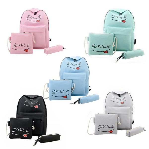 3pcs canvas backpack set printing students bookbag casual school bags for teenage girls travel shoulder bag feminina
3pcs canvas backpack set printing students bookbag casual school bags for teenage girls travel shoulder bag feminina