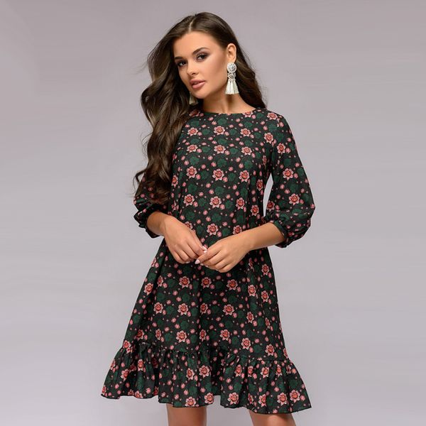 moarcho vintage women straight ruffle dress elegant lady floral print o-neck party dress 2018 autumn fashion chic female, White;black
moarcho vintage women straight ruffle dress elegant lady floral print o-neck party dress 2018 autumn fashion chic female, White;black