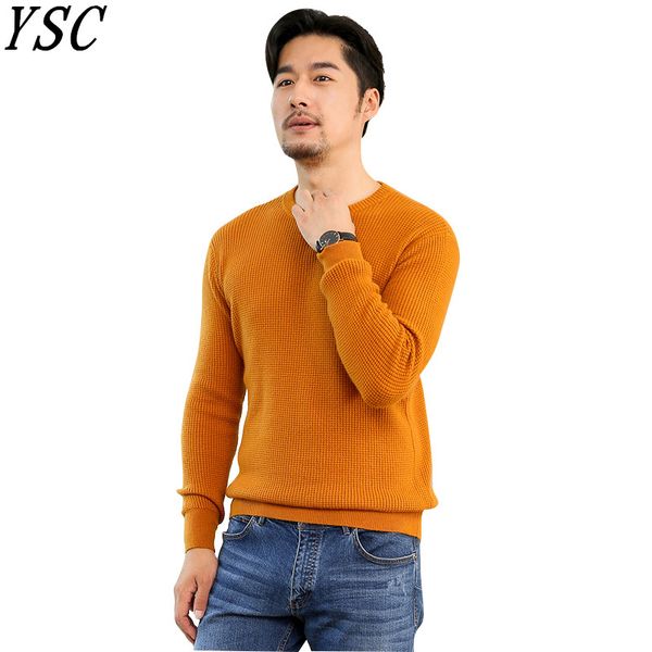 ysc men's knitted pure cashmere sweater circular collar solid color corn grain decoration high-quality pullover, White;black
ysc men's knitted pure cashmere sweater circular collar solid color corn grain decoration high-quality pullover, White;black
