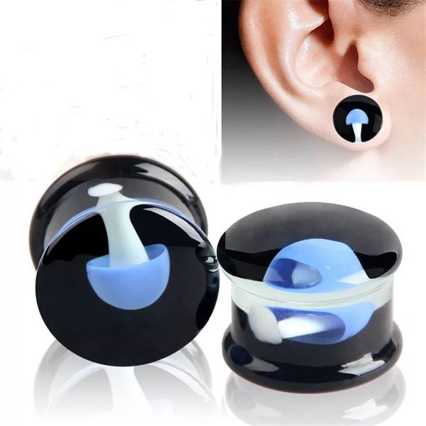 2pcs fashion blue jellyfish ear expansion glass ear plugs flared women body jewelry piercing expansions jewelry, Slivery;golden
2pcs fashion blue jellyfish ear expansion glass ear plugs flared women body jewelry piercing expansions jewelry, Slivery;golden