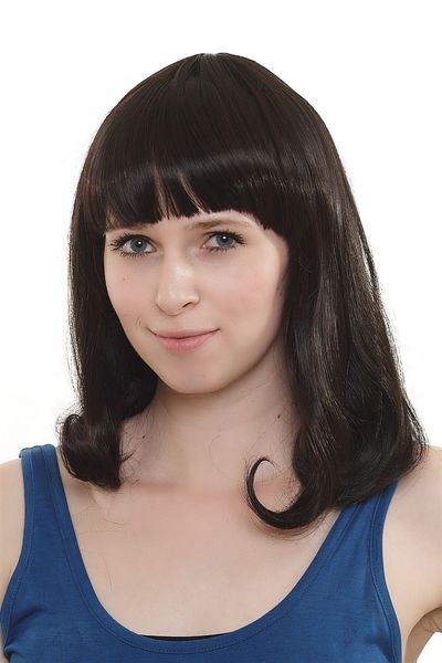 fashion wig dark brown cosplay women's hair wigs, Black;brown
fashion wig dark brown cosplay women's hair wigs, Black;brown