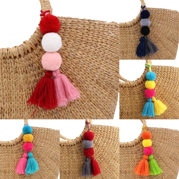 fashion keychain pompons key chain big tassel keychains for women bag charms jewelry keyring jewelry dropshipping, Silver
fashion keychain pompons key chain big tassel keychains for women bag charms jewelry keyring jewelry dropshipping, Silver