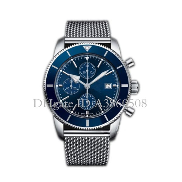 Hot Luxury High Quality Watch SUPEROCEAN Sports Chronograph Quartz Men Watch Stainless Steel Strap 46mm Men's Watches Gift
Hot Luxury High Quality Watch SUPEROCEAN Sports Chronograph Quartz Men Watch Stainless Steel Strap 46mm Men's Watches Gift