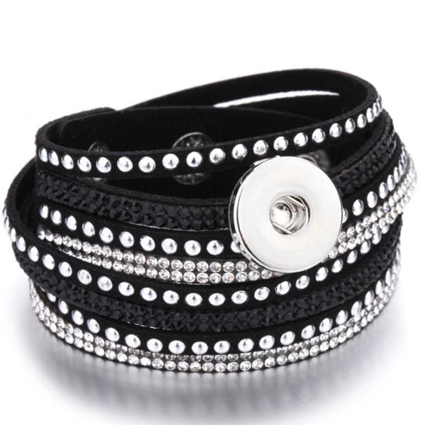 10pcs 2019 new snap jewelry snap leather bracelet for women pulsera multilayer crystal rivet leather snap bracelet buttons jewelry, Golden;silver
10pcs 2019 new snap jewelry snap leather bracelet for women pulsera multilayer crystal rivet leather snap bracelet buttons jewelry, Golden;silver