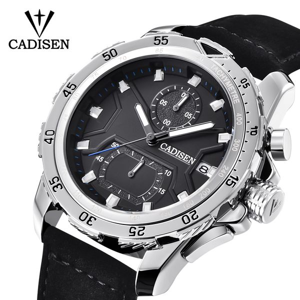 cadisen men's watches quartz watch genuine leather fashion casual luminous waterproof relogio masculino cl9061, Slivery;brown
cadisen men's watches quartz watch genuine leather fashion casual luminous waterproof relogio masculino cl9061, Slivery;brown
