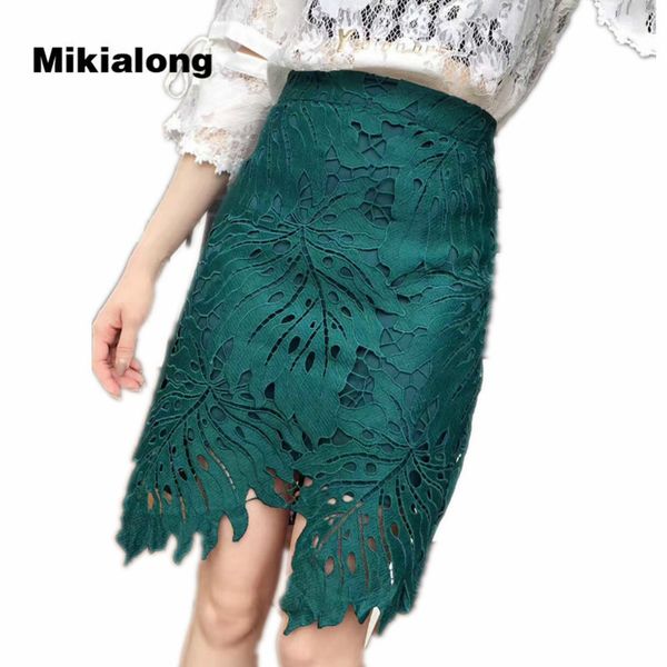 mikialong leaves embroidery lace skirt 2017 summer new womens pencil skirts ladies high waist knee length vintage midi skirt, Black
mikialong leaves embroidery lace skirt 2017 summer new womens pencil skirts ladies high waist knee length vintage midi skirt, Black