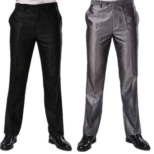men trousers two colors formal business dress pants big sizes slim fit brand design long skinny trousers cbj-f1317, Black
men trousers two colors formal business dress pants big sizes slim fit brand design long skinny trousers cbj-f1317, Black