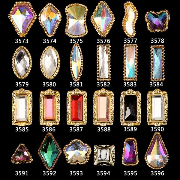 new nail jewelry fashion japanese alloy super flash colorful glass material diy nail art accessories tools, Silver;gold
new nail jewelry fashion japanese alloy super flash colorful glass material diy nail art accessories tools, Silver;gold