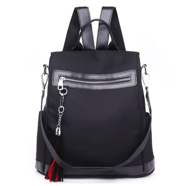 2018 the european and american fashion female package popular new women's backpack nylon suture small backpack female car
2018 the european and american fashion female package popular new women's backpack nylon suture small backpack female car