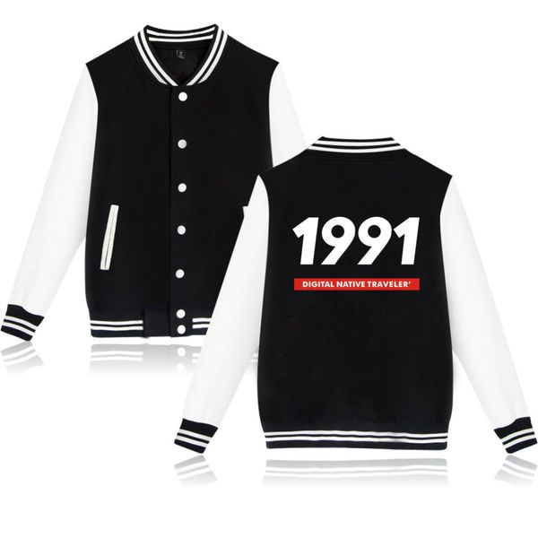 new 1991 digital native traveler baseball jackets exo the same style jackets women/men print uniform casual collage coat, Black;brown
new 1991 digital native traveler baseball jackets exo the same style jackets women/men print uniform casual collage coat, Black;brown