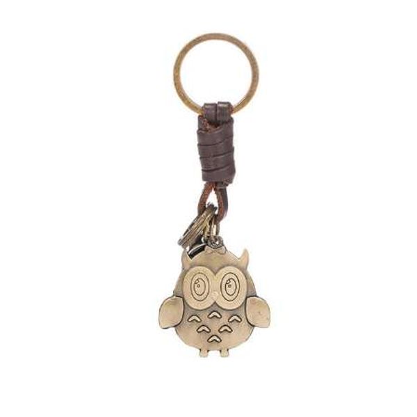 new cowhide weaving owl leather keychain bag clothing strap phone case car keychain key pendant women jewelry accessories, Slivery;golden
new cowhide weaving owl leather keychain bag clothing strap phone case car keychain key pendant women jewelry accessories, Slivery;golden