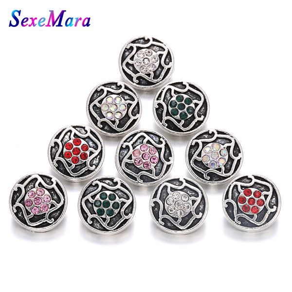 6pcs/lot new 12mm metal rhinestone vintage snap buttons jewelry fit 12mm snap bangle necklace earrings ring buttons jewelry, Golden;silver
6pcs/lot new 12mm metal rhinestone vintage snap buttons jewelry fit 12mm snap bangle necklace earrings ring buttons jewelry, Golden;silver
