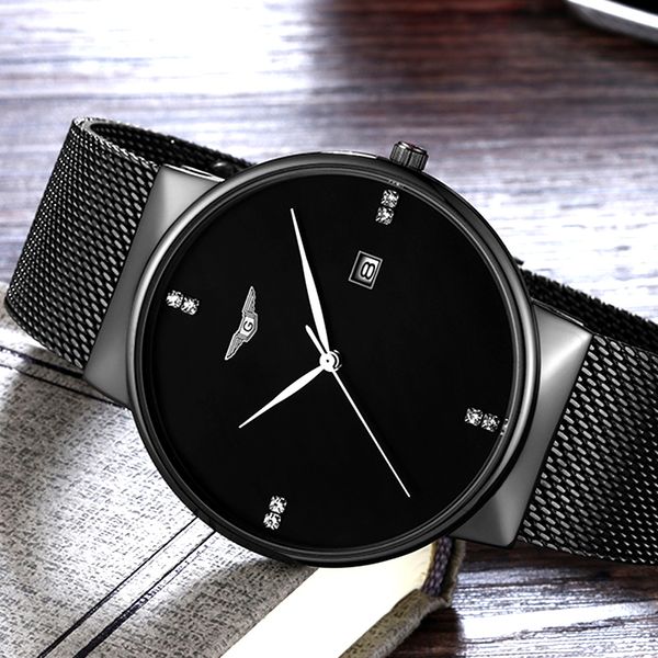 relogio masculino GUANQIN Mens Watches Top Brand Luxury Simple Design Mesh Band Quartz Watch Fashion Men Full Steel Wristwatch S924
relogio masculino GUANQIN Mens Watches Top Brand Luxury Simple Design Mesh Band Quartz Watch Fashion Men Full Steel Wristwatch S924