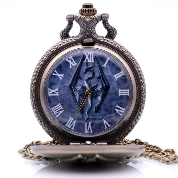 vintage the elder scrolls v: skyrim color dial quartz pocket watch analog pendant necklace mens womens watch gift variety colors, Slivery;golden
vintage the elder scrolls v: skyrim color dial quartz pocket watch analog pendant necklace mens womens watch gift variety colors, Slivery;golden