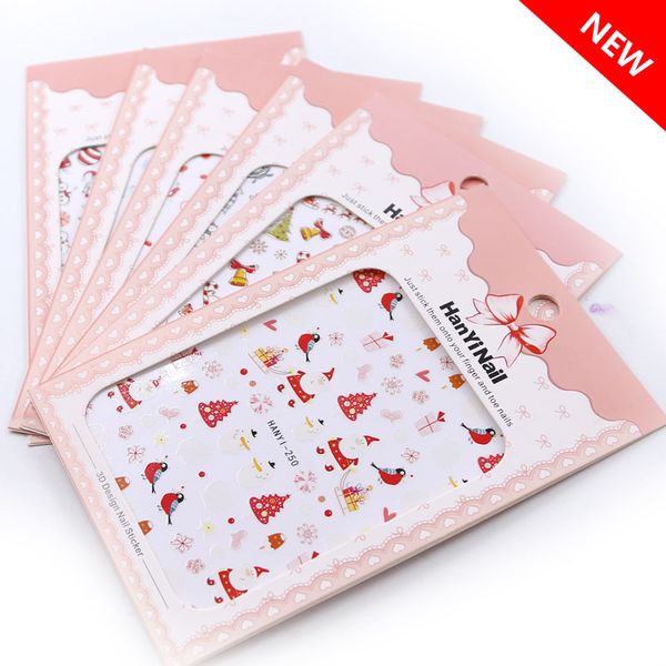colorful christmas santa claus/reindeer nail sticker /xmas label transfer of water decals the nail stickers foils wraps complete, Black
colorful christmas santa claus/reindeer nail sticker /xmas label transfer of water decals the nail stickers foils wraps complete, Black
