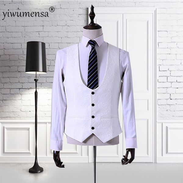 yiwumensa printed waistcoat men white vest men custom made england style homens blazer gilet homme costume vests suit social, Black;white
yiwumensa printed waistcoat men white vest men custom made england style homens blazer gilet homme costume vests suit social, Black;white