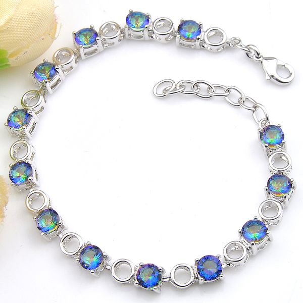 luckyshine 6 pcs colorful round z gems silver hollow bracelet bracelets fashion for women zircon bracelet 8" ing, Golden;silver
luckyshine 6 pcs colorful round z gems silver hollow bracelet bracelets fashion for women zircon bracelet 8" ing, Golden;silver