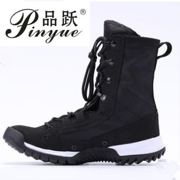 men boots shoes male desert work ankle botas tactical men's working combat hunting stitching super light combat boots, Black
men boots shoes male desert work ankle botas tactical men's working combat hunting stitching super light combat boots, Black