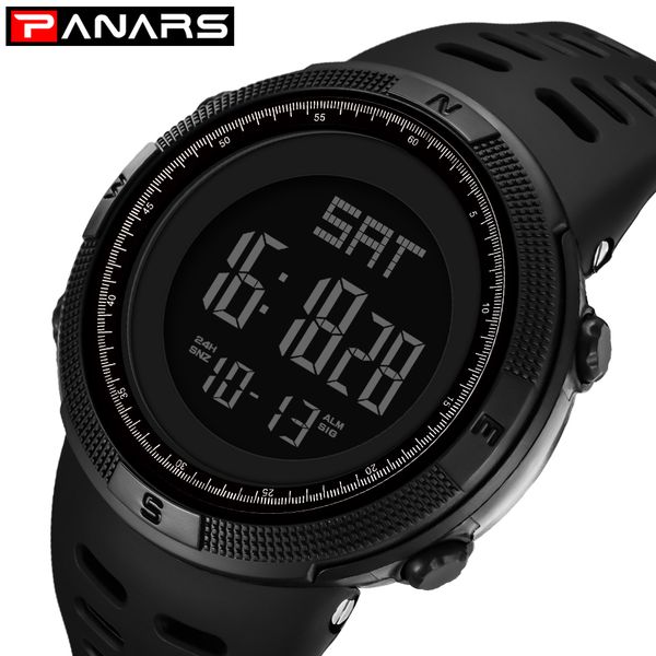 panars waterproof mens watches multifunction outdoor sports watches men fashion casual led digital wristwatch relogio masculino, Slivery;brown
panars waterproof mens watches multifunction outdoor sports watches men fashion casual led digital wristwatch relogio masculino, Slivery;brown