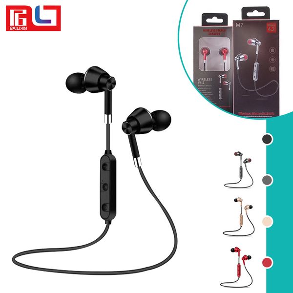 M7 bluetooth headphone v4 2 wirele earphone noi e cancelling with mic for talking iphone x 8 dhl hipping
M7 bluetooth headphone v4 2 wirele earphone noi e cancelling with mic for talking iphone x 8 dhl hipping