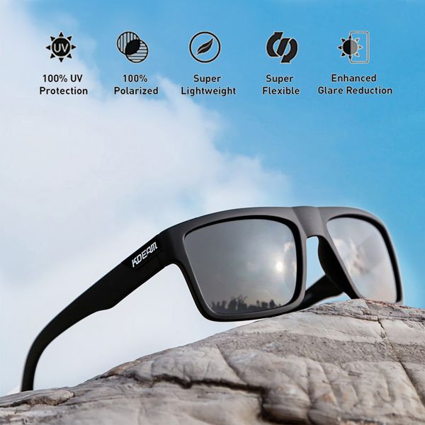 kdeam sports style design sunglasses men polarized hd driving sun glasses polaroid lens goggles male gafas sol xh28, White;black
kdeam sports style design sunglasses men polarized hd driving sun glasses polaroid lens goggles male gafas sol xh28, White;black