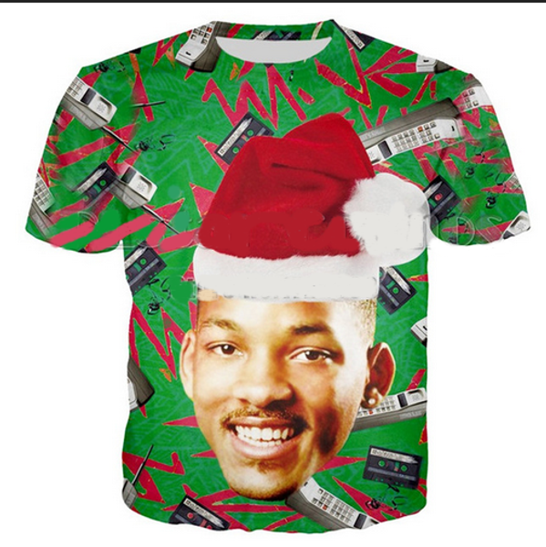 fashion mens/womans the fresh prince of bel air will smith summer style funny 3d print casual t-shirt plus size zgx045, White;black
fashion mens/womans the fresh prince of bel air will smith summer style funny 3d print casual t-shirt plus size zgx045, White;black