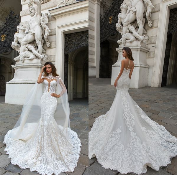mermaid 2019 crystal design wedding dresses lace 3d-floral appliques sleeveless vestidos de novia sweetheart sheer neck, White
mermaid 2019 crystal design wedding dresses lace 3d-floral appliques sleeveless vestidos de novia sweetheart sheer neck, White