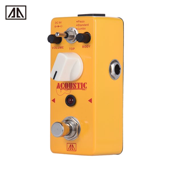 aroma aas-5 acústica guitarras simulador efecto pedal 2 modos de aleación de aluminio cuerpo true bypass accesorios y partes de guitarra
aroma aas-5 acústica guitarras simulador efecto pedal 2 modos de aleación de aluminio cuerpo true bypass accesorios y partes de guitarra
