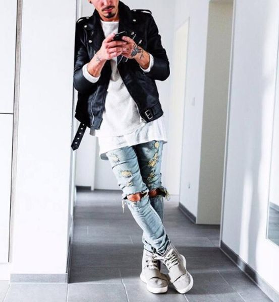 mens holes jean biker skinny straight slim elastic denim fit jeans long trousers fashion jeans ripped pants, Blue
mens holes jean biker skinny straight slim elastic denim fit jeans long trousers fashion jeans ripped pants, Blue