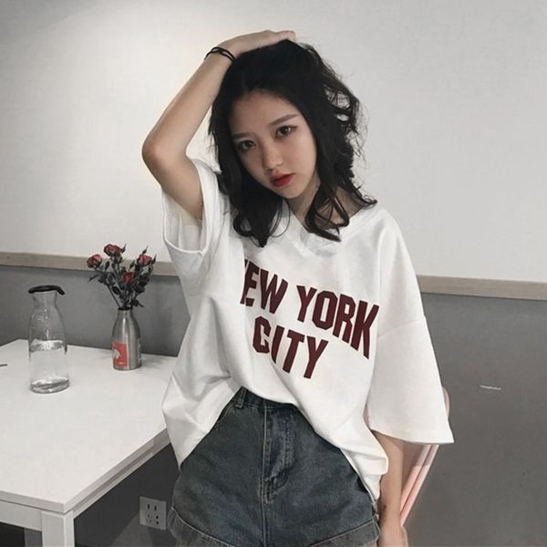 girls summer loose cotton white tee simple letter "city" printed girls cotton soft t-shirt vneck shirt
girls summer loose cotton white tee simple letter "city" printed girls cotton soft t-shirt vneck shirt