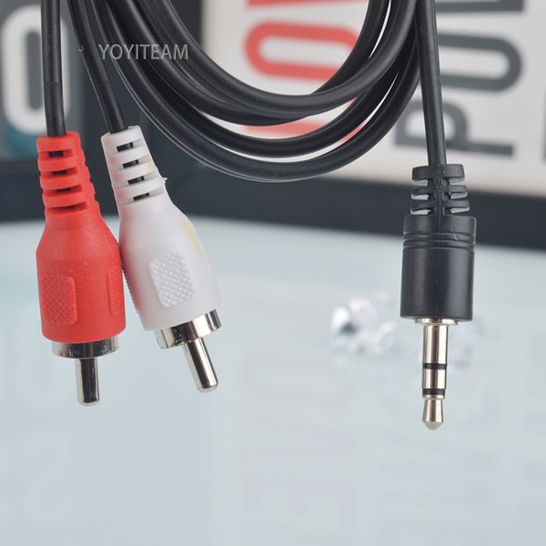 3.5mm aux cable to rca 2in1 woire for dvd mp3 tv computer stereo connectoer 1 meter
3.5mm aux cable to rca 2in1 woire for dvd mp3 tv computer stereo connectoer 1 meter