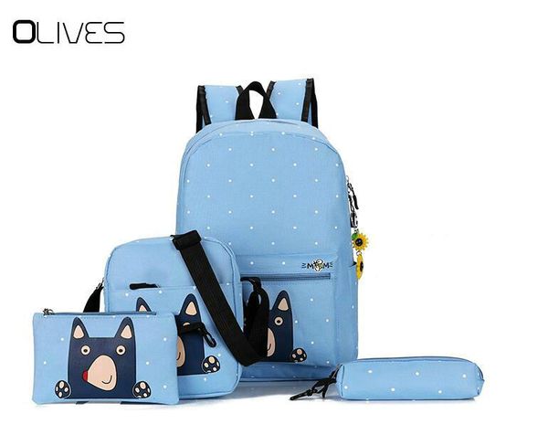 set backpack women cartoon naughty dog printing backpack canvas bookbags school backpacks bags for teenage girls bagpack backbag
set backpack women cartoon naughty dog printing backpack canvas bookbags school backpacks bags for teenage girls bagpack backbag