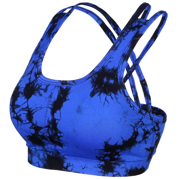 women halter yoga bra strappy sport bras push up shockproof sport bra vest tank fitness running workout, White;black
women halter yoga bra strappy sport bras push up shockproof sport bra vest tank fitness running workout, White;black