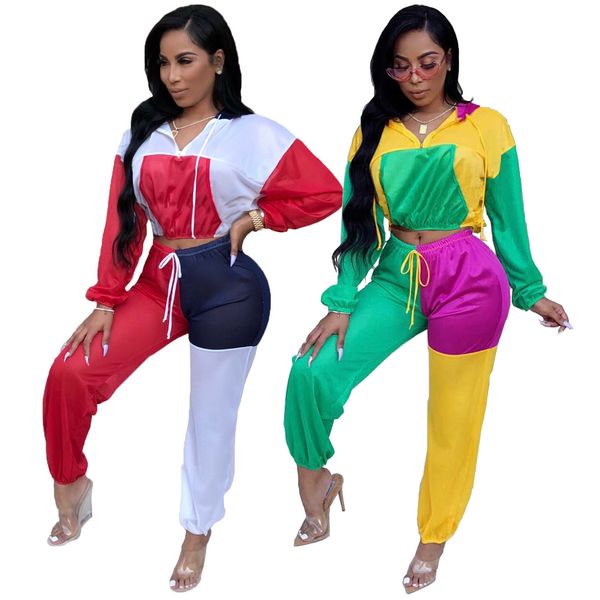 casual tow piece sets sportwear women pullover front zipper tracksuit hooded crop and elastic waist pants sweatsuit, Gray
casual tow piece sets sportwear women pullover front zipper tracksuit hooded crop and elastic waist pants sweatsuit, Gray