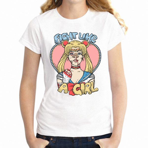 women's t shirt fight like a girl sailor moon samus aran lara croft princess xena badass feminism feminist gamer girl's tee, White
women's t shirt fight like a girl sailor moon samus aran lara croft princess xena badass feminism feminist gamer girl's tee, White