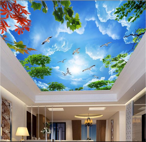 3d ceiling murals wallpaper custom p non-woven murals wallpaper for walls 3 dbeautiful blue sky and white clouds branches living room
3d ceiling murals wallpaper custom p non-woven murals wallpaper for walls 3 dbeautiful blue sky and white clouds branches living room