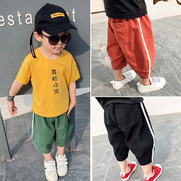 children cotton mid-calf pants breathable sweat 2018 new style boy baby summer baby clothing korean popular fashionable, Blue
children cotton mid-calf pants breathable sweat 2018 new style boy baby summer baby clothing korean popular fashionable, Blue