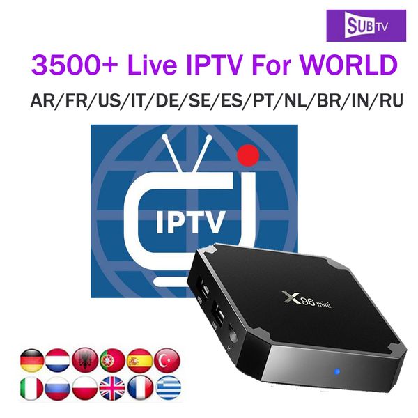 X96 mini with 3400 ubtv iptv erver for uk canada pain germany poland wizerland albanian belgium romania vod film 1gb x96mini iptv box
X96 mini with 3400 ubtv iptv erver for uk canada pain germany poland wizerland albanian belgium romania vod film 1gb x96mini iptv box