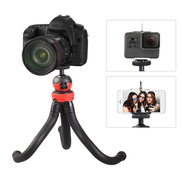 flexible mini tripod ocs spider stand holder w/360 ball head for yi gopro heor action camera for slr canon nikon for phone x 8
flexible mini tripod ocs spider stand holder w/360 ball head for yi gopro heor action camera for slr canon nikon for phone x 8