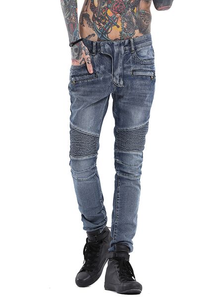 Patchwork Zipper Fly High Quality Cosmama Brand Mens Designer Korean Fashion Slim Skinny Overall Leather Denim Punk Biker Jeans
Patchwork Zipper Fly High Quality Cosmama Brand Mens Designer Korean Fashion Slim Skinny Overall Leather Denim Punk Biker Jeans