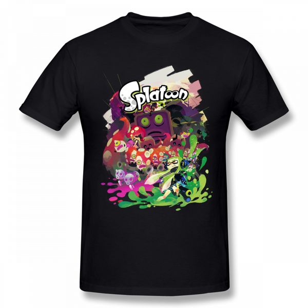 for men splatoon t shirt geek splat nice short-sleeved streetwear camiseta tees, White;black
for men splatoon t shirt geek splat nice short-sleeved streetwear camiseta tees, White;black