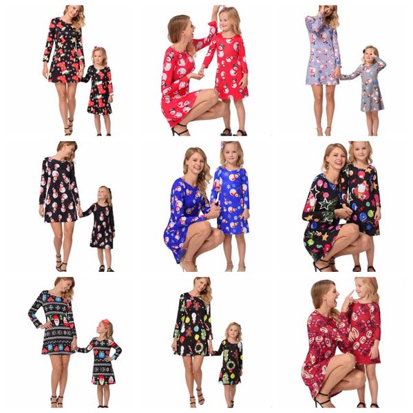 christmas family matching dress print women girls dresses long sleeve mother daughter outfits family matching clothes 12 designs dht504, Blue
christmas family matching dress print women girls dresses long sleeve mother daughter outfits family matching clothes 12 designs dht504, Blue