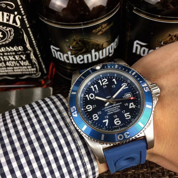 Brand new top AAA luxury men's wear watch stainless steel auto Watch Rubber original button male watch free delivery 43mm
Brand new top AAA luxury men's wear watch stainless steel auto Watch Rubber original button male watch free delivery 43mm