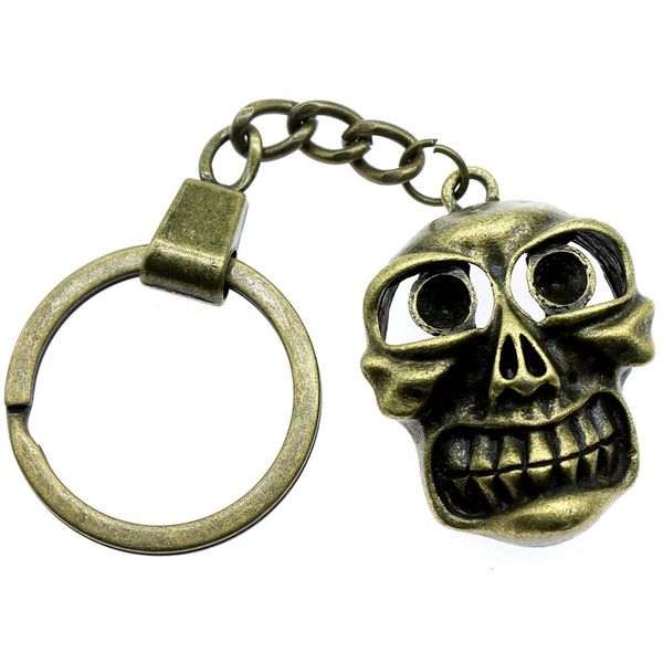 6 pieces key chain women key rings car keychain for keys skull 38x27mm, Slivery;golden
6 pieces key chain women key rings car keychain for keys skull 38x27mm, Slivery;golden