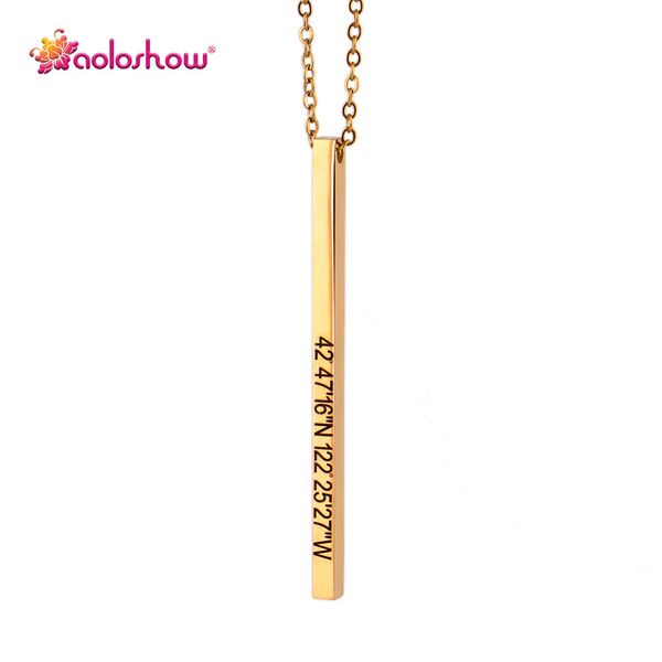 Personalized Customized Name or Words Gold Square Bar Necklace Stainless Steel DIY Inspirational Engrave Birthday Wedding Jewelry NL2648, Silver
Personalized Customized Name or Words Gold Square Bar Necklace Stainless Steel DIY Inspirational Engrave Birthday Wedding Jewelry NL2648, Silver