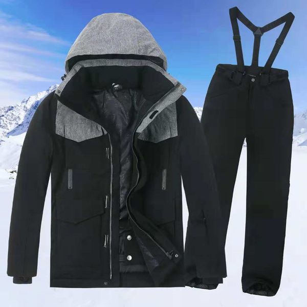 2018 new brand ski suit men winter waterproof coat high-quality snowboarding sets black color optional ski sets male
2018 new brand ski suit men winter waterproof coat high-quality snowboarding sets black color optional ski sets male