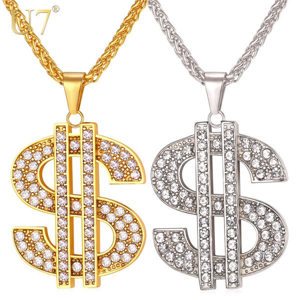 us dollar money necklace pendant 316l stainless steel gold color chain for women men rhinestone hip hop bling jewelry accessory p1003, Silver
us dollar money necklace pendant 316l stainless steel gold color chain for women men rhinestone hip hop bling jewelry accessory p1003, Silver