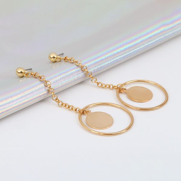 circle earrings for women round coin geometric metal dangle long earring punk trendy earing 2018 fashion girl ear jewelry, Silver
circle earrings for women round coin geometric metal dangle long earring punk trendy earing 2018 fashion girl ear jewelry, Silver