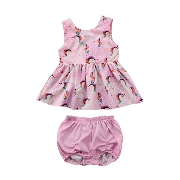 baby girls clothing sets 2018 new brand two piece sets short pants+unicorn print dress cute clothes for newborn baby 0-24m, White
baby girls clothing sets 2018 new brand two piece sets short pants+unicorn print dress cute clothes for newborn baby 0-24m, White